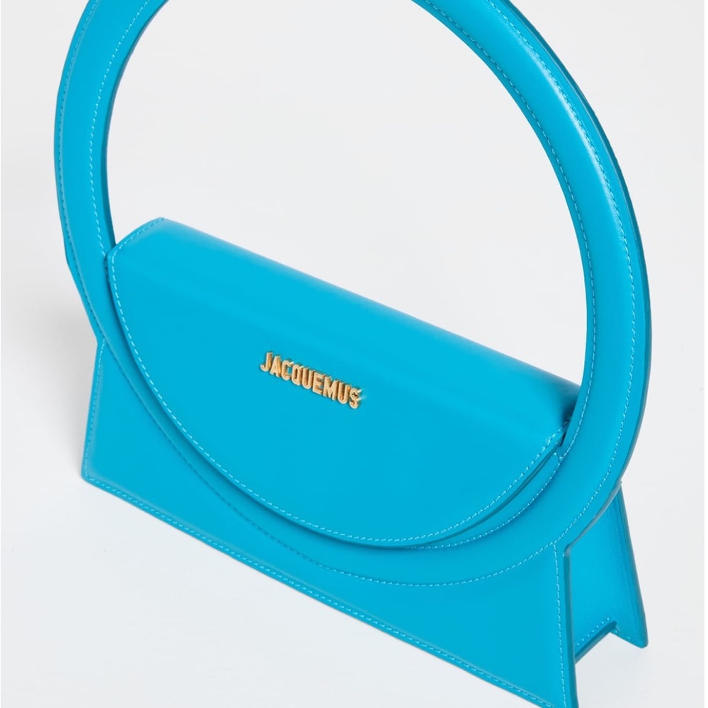 Jacquemus Le Sac Ronde Blue bag